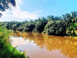 Diduga Air Sungai Berubah Ke Hitaman, Warga Cemas Minta Penyelidikan Cepat