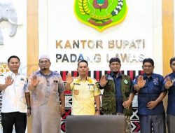 Bupati Padang Lawas Terima Audiensi Yayasan Gemilang Sakti Jaya Rehabilitasi Narkoba Desa Sigorbus Julu