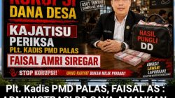 Kejati Sumut Salurkan Aduan Dugaan Kerugian Keuangan Negara di Dinas PMD Palas ke Kejari Setempat